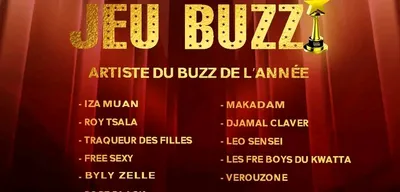 ARTISTE DU BUZZ DE L'ANNÉE