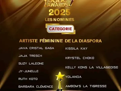 ARTISTE FÉMININ DE LA DIASPORA