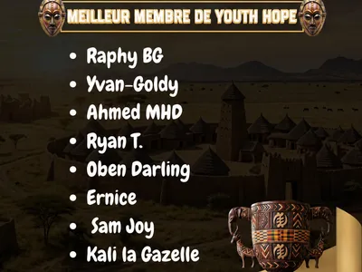 Meilleur membre de Youth hope