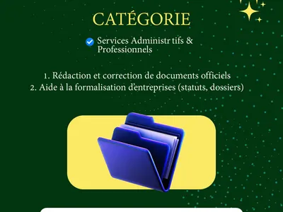 Services Administratifs & Professionnels