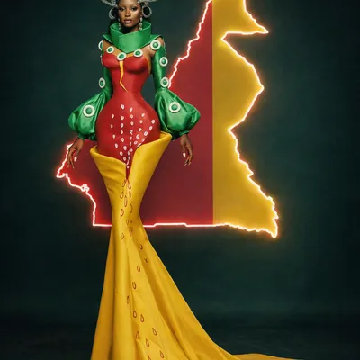 L'identité de Miss valeurs traditionnelles camerounaise