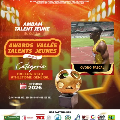 Ovono Pascal l'athlète 