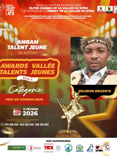 Jolinon Ebozo'o Journaliste 