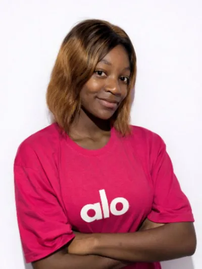 Aryanne Nguemko, j’ai 19 ans, je mesure 1m70 pour 60 kg. 