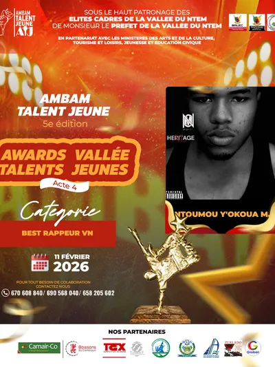 Rappeur Ntoumou Y'Okoua M 