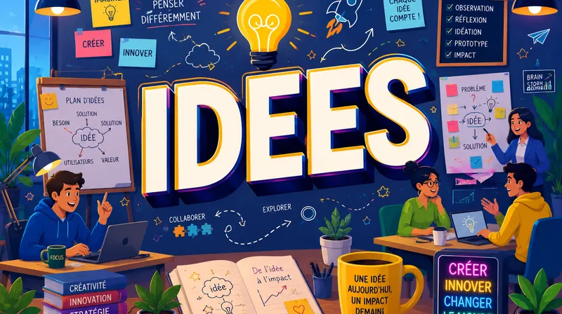 Ce qui sépare une idée ordinaire d'un projet qui change le monde