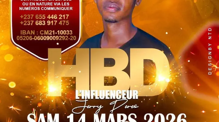 Incroyable Anniversaire de l'influenceur Jerry Peres