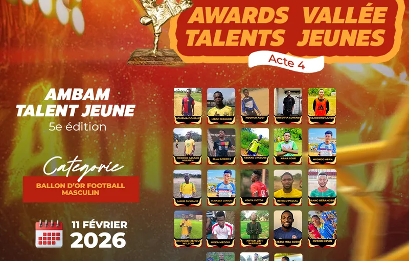 Ballon d'Or Masculin Football Vallée du Ntem