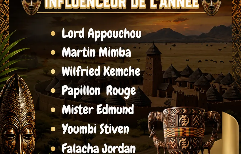 INFLUENCEUR DE l’ANNEE