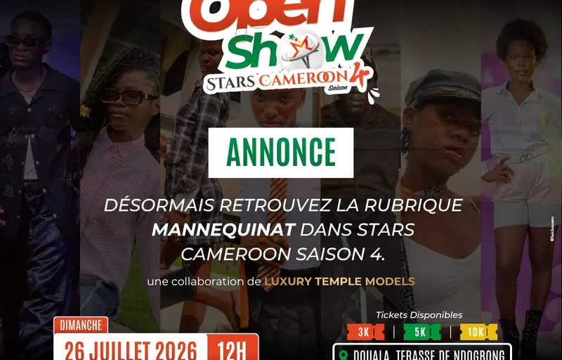 MANNEQUINAT STARS CAMEROON SAISON 4