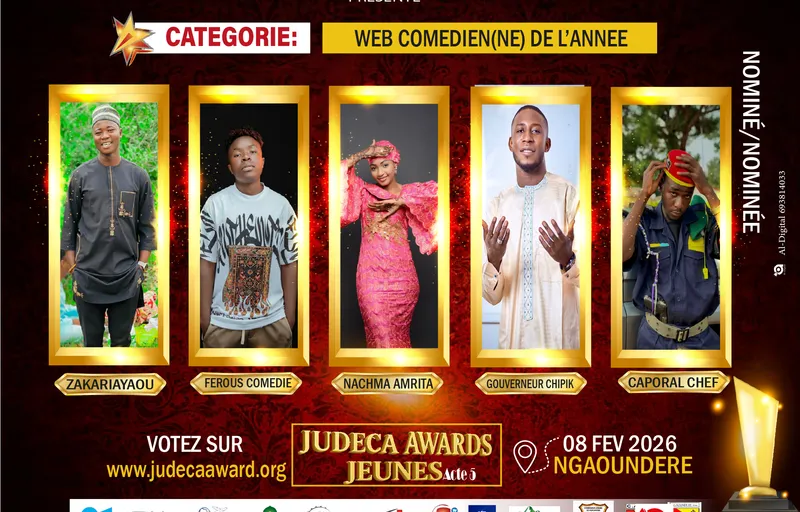 WEB COMEDIEN(NE) DE L'ANNEE