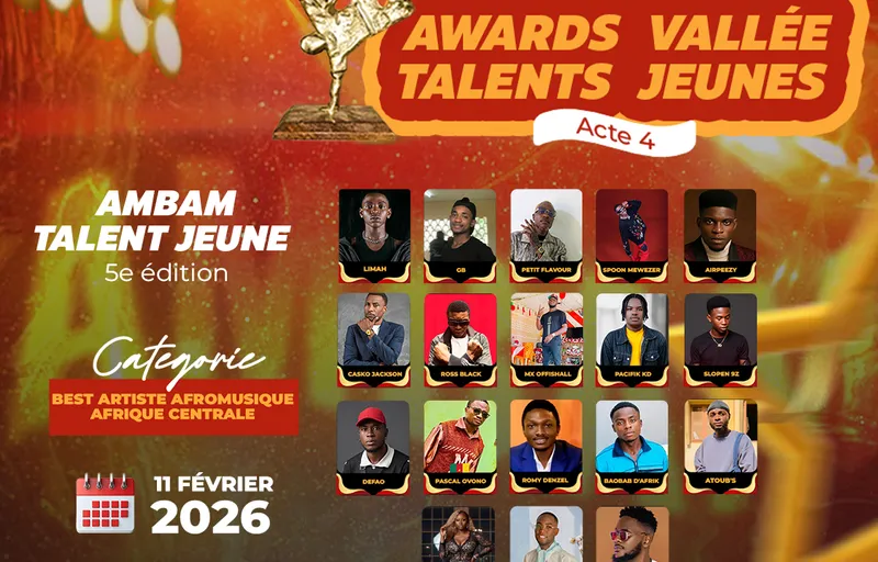 Best Artiste AfroMusique Afrique Centrale