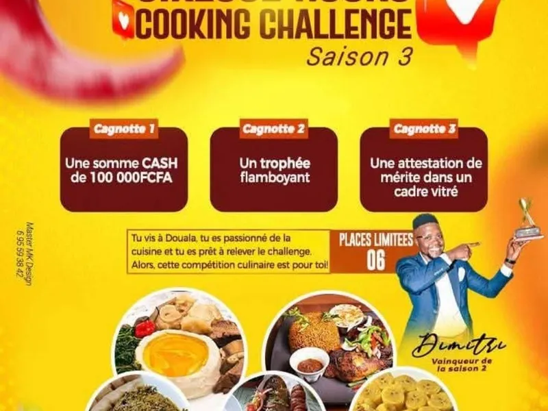 Giresse'nours cooking challenge 2026 saison 3 
