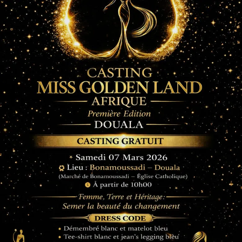 Casting Miss Golden Land Afrique Grand littoral