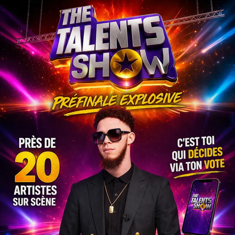 PLUS DE 20 ARTISTES SUR SCÈNE. LE POUVOIR EST À TOI !!