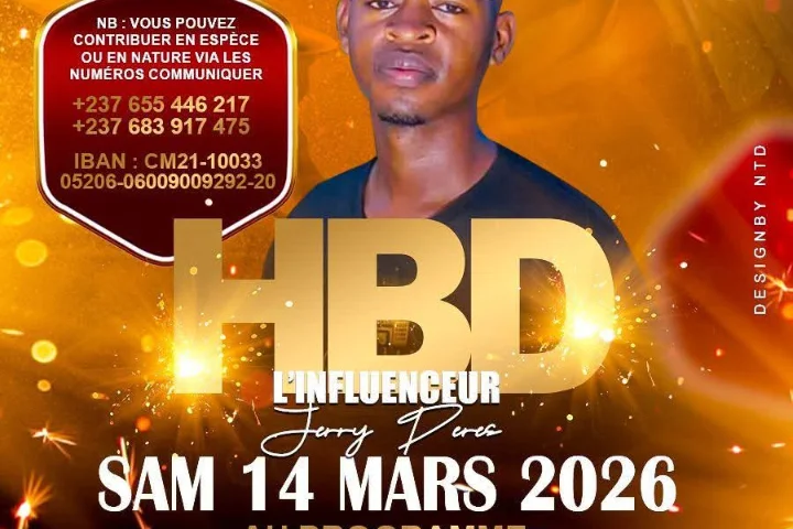 Incroyable Anniversaire de l'influenceur Jerry Peres